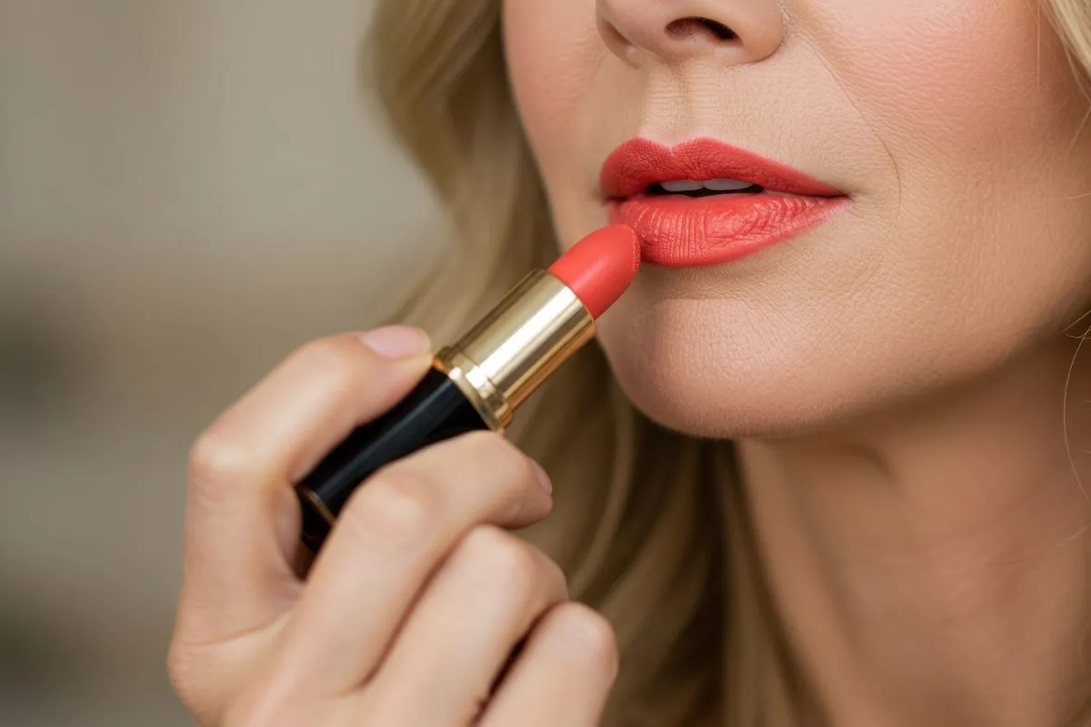 L'effetto del sottotono del rossetto sui denti